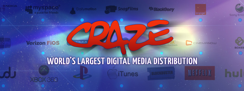 Craze Digital specializes in digital content distribution & content licensing